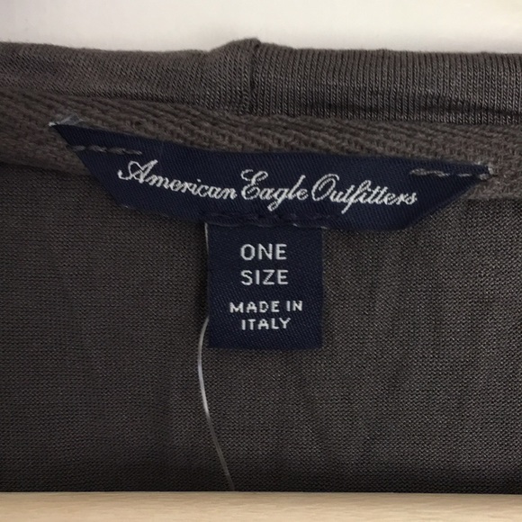 American Eagle Outfitters Hi-Lo Slouchy Hoodie Tee - Picture 9 of 12